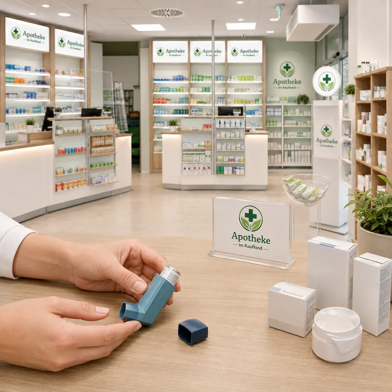 Inhalationsberatung bei der Apotheke im Kaufland Osnabrück