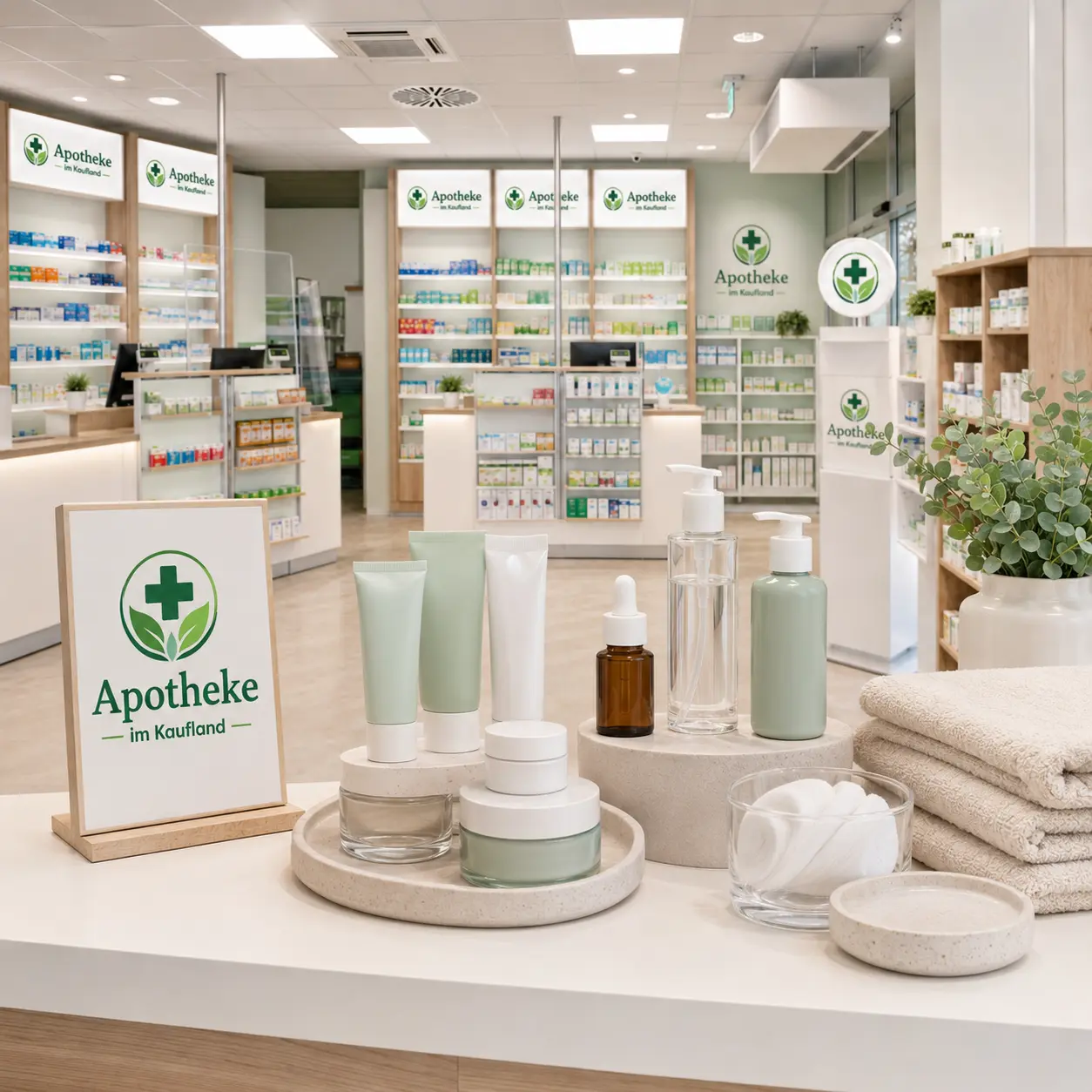 Kosmetik und Hautpflege Beratung bei der Apotheke im Kaufland Osnabrück