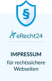 eRecht24 Impressum Siegel